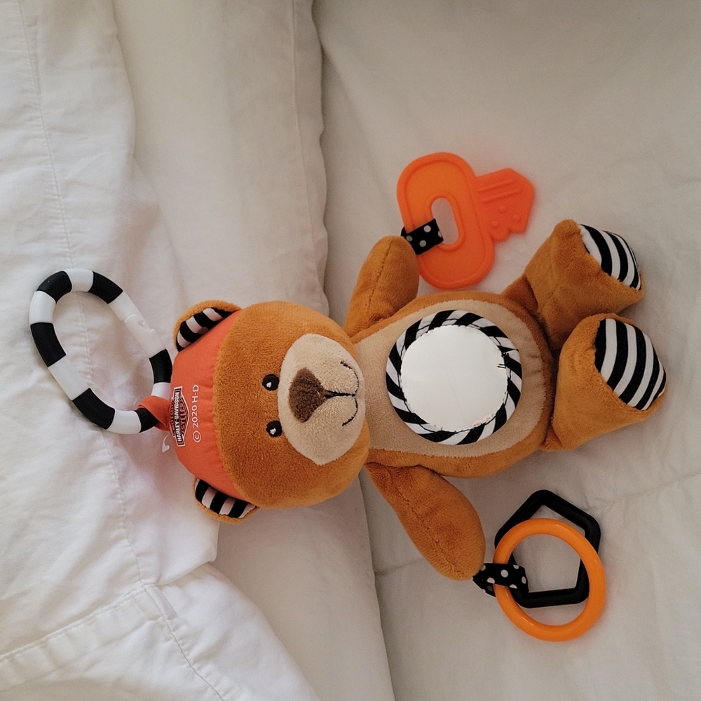 Harley-Davidson Sensory Rich Plush Toy, Honey Bear
